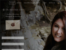 Tablet Screenshot of drheatherlynn.com